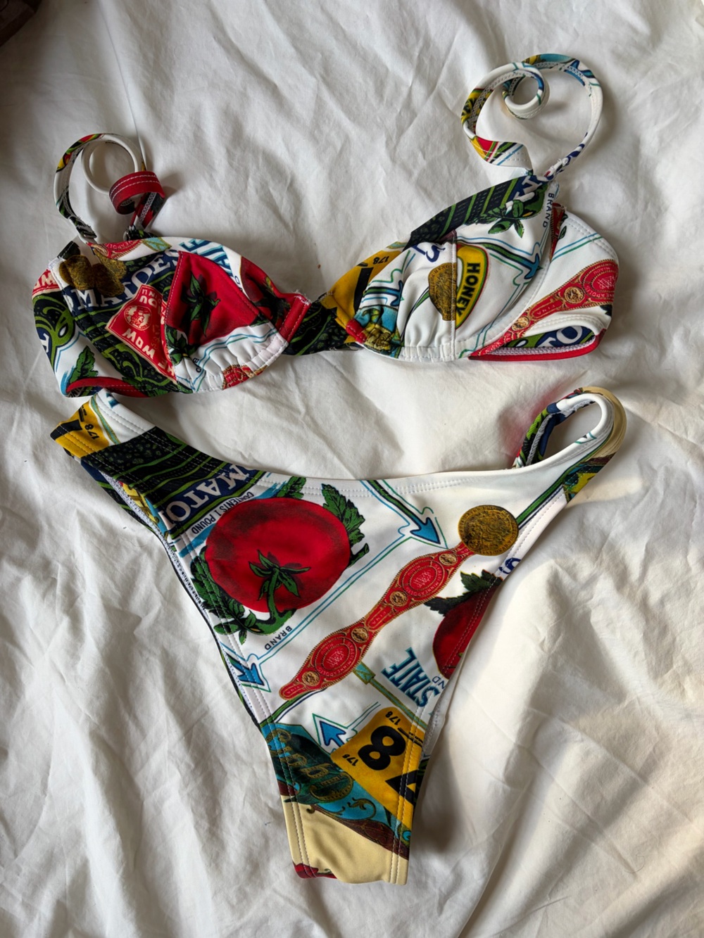 Miaou Vacation Pomodoro Bambi Underwire Bikini Set - Picture 3 of 9